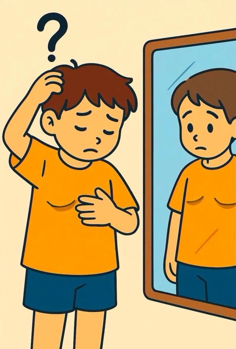 男性胸部变大了？别慌！一文读懂“男性乳房发育”